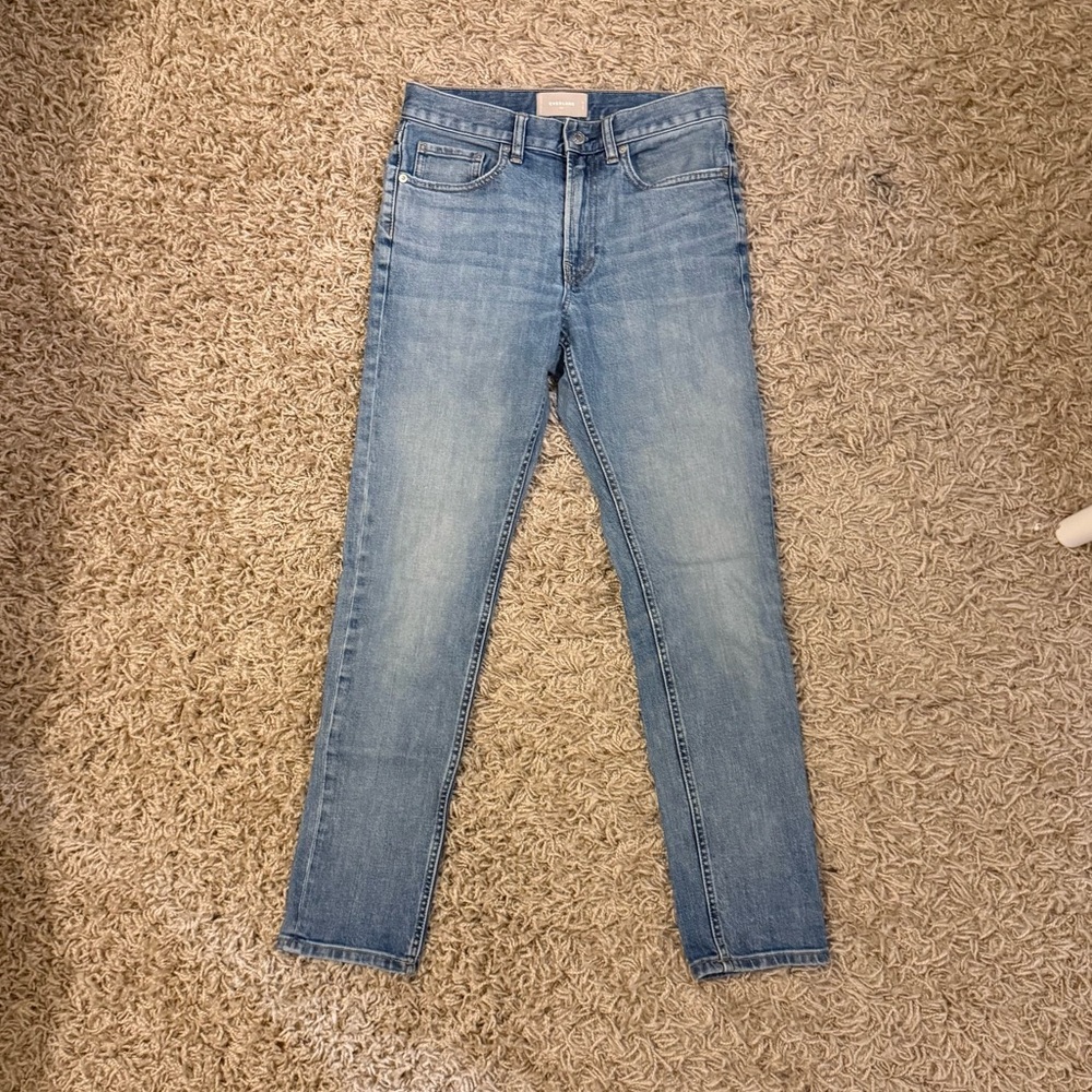 Everlane Slim High Rise Skinny Jeans